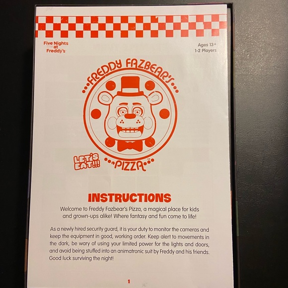 FIVE NIGHTS AT FREDDY'S
SURVIVE TIL 6AM GAME - Picture 9 of 13